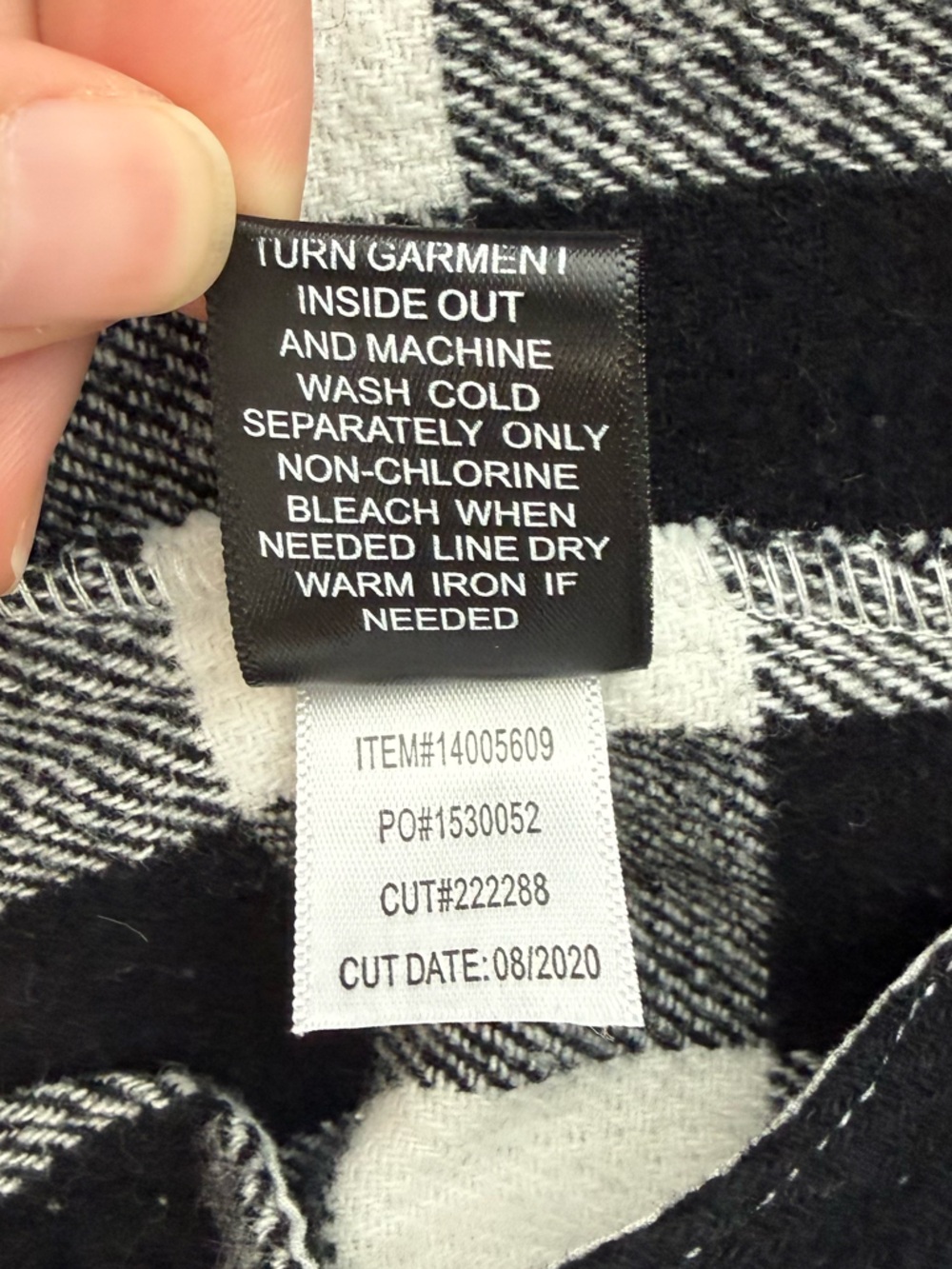 Torrid Black Plaid Brushed Twill & Faux Fur Collar Trucker Jacket Size 0 (Large) - Picture 10 of 12